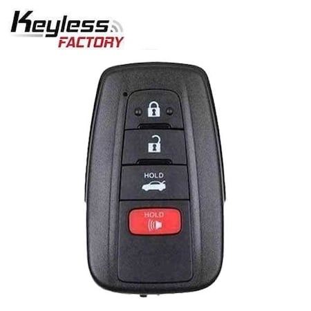 Keyless Factory 2019-2021 Toyota Corolla / 4-Button Smart Key / PN8990H-02030 / HYQ14FBN RSK-TOY-CRL21